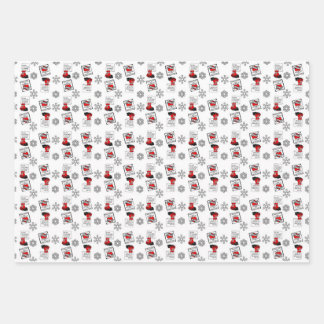 Hoja De Papel De Regalo Naughty Rockhound, geólogo, Navidades envueltos de