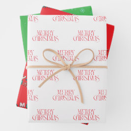 Hoja De Papel De Regalo Navidad