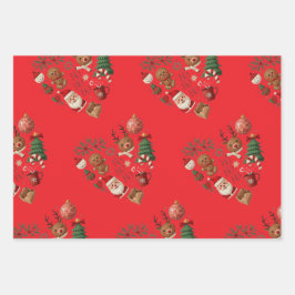Hoja De Papel De Regalo Navidad 