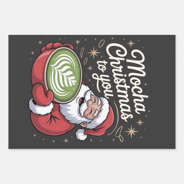 Hoja De Papel De Regalo Navidad 2026,  (Anverso)