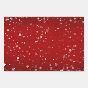 Hoja De Papel De Regalo Navidad Alegre y Brillante