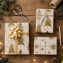 Navidad de Oro Rústico