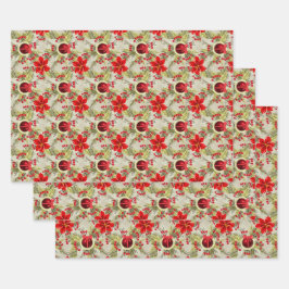 Hoja De Papel De Regalo Navidad/Holiday elegante