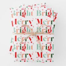 Navidad Retro Alegre y Brillante