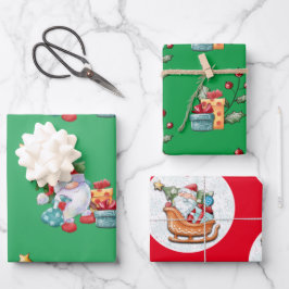 Hoja De Papel De Regalo Navidades
