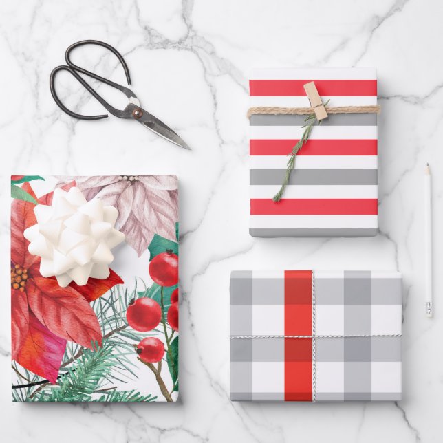 Hoja De Papel De Regalo Navidades (Anverso)