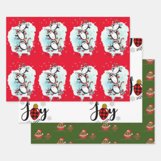 Hoja De Papel De Regalo Navidades