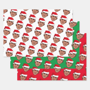 Hoja De Papel De Regalo Navidades BARACK OBAMA