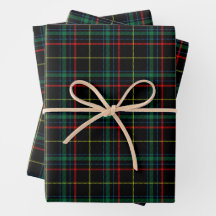 Navidades Black Tartan Plaid