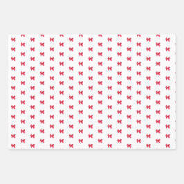 Hoja De Papel De Regalo Navidades Bow Coquette