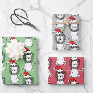 Hoja De Papel De Regalo Navidades caprichosos