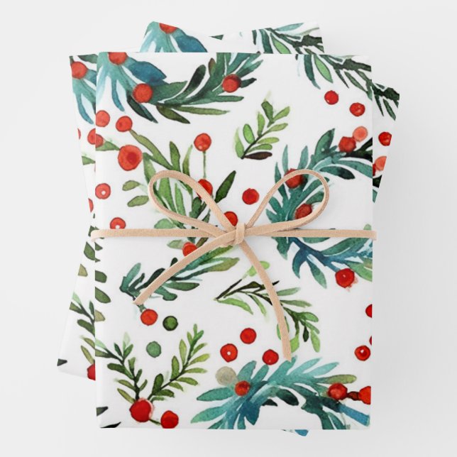 Hoja De Papel De Regalo Navidades clásicos (In situ)