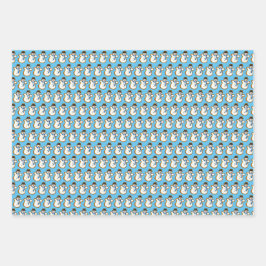 Hoja De Papel De Regalo Navidades cocina a Snowman Bell Tree Holiday Bakin