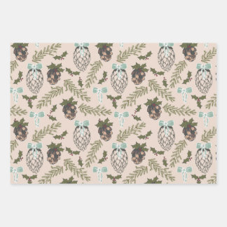 Hoja De Papel De Regalo Navidades Cone