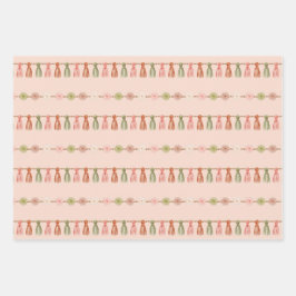 Hoja De Papel De Regalo Navidades de acuarela de Bohemia