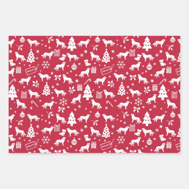 Hoja De Papel De Regalo Navidades de Akbash (Anverso)