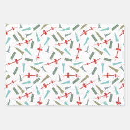 Hoja De Papel De Regalo Navidades de arquitectura personalizada de Nueva Y