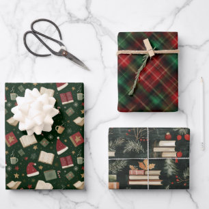 Hoja De Papel De Regalo Navidades de Bookish