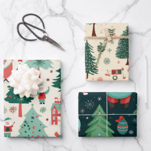 Hoja De Papel De Regalo Navidades de Cute Kawaii