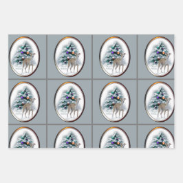 Hoja De Papel De Regalo Navidades de Greyhound de Italia