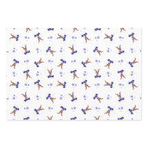 Navidades de Kasky Azul festivo reno