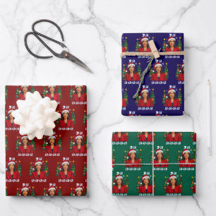 Hoja De Papel De Regalo Navidades de la Comma La Kamala Harris