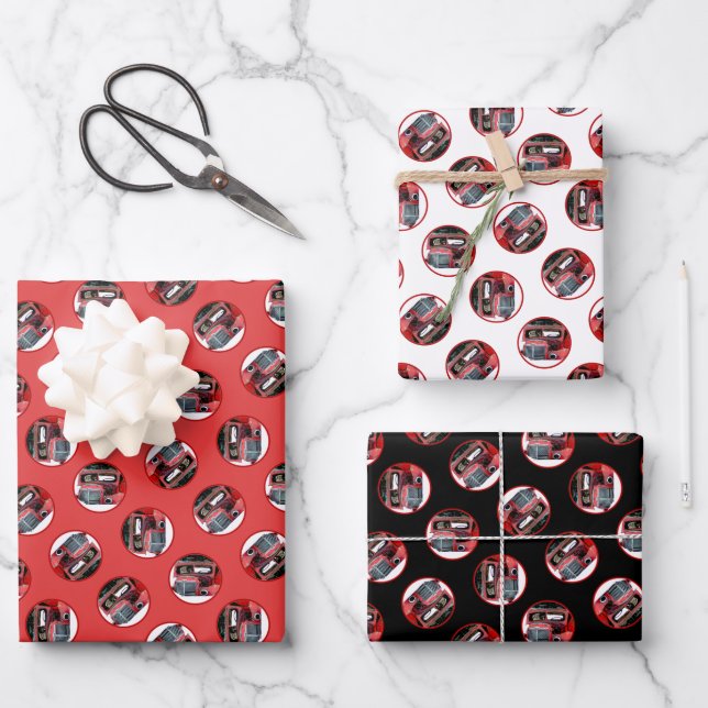 Hoja De Papel De Regalo Navidades de la pintura de Keeshond Viejo arte de  (Anverso)