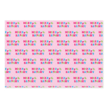 Navidades de Merry and Bright Neon Pastel