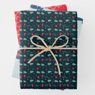 Hoja De Papel De Regalo Navidades de moda y festivos