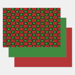 Hoja De Papel De Regalo Navidades de MVB Twinkle Starlight Design