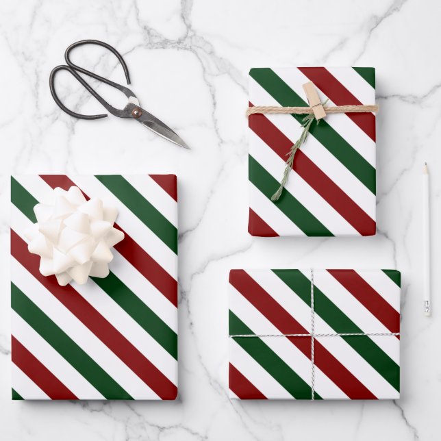 Hoja De Papel De Regalo Navidades de personalizable (Anverso)