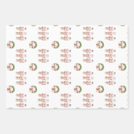 Hoja De Papel De Regalo Navidades de petaca