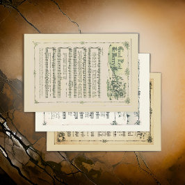 Hoja De Papel De Regalo Navidades de Sheet Music Melody | Ajuste de regalo