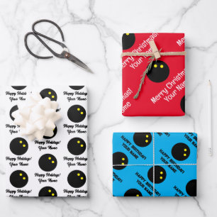 Hoja De Papel De Regalo Navidades de squash personalizados envolviendo hoj