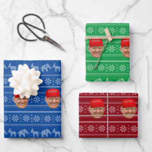 Hoja De Papel De Regalo NAVIDADES de TRUMP MAGA