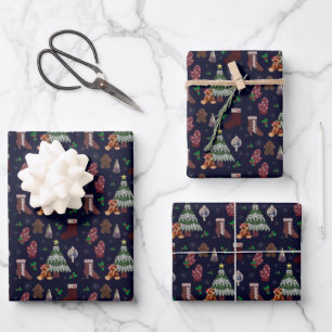 Hoja De Papel De Regalo Navidades de Victoria