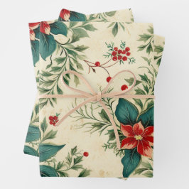 Hoja De Papel De Regalo Navidades del pasado