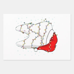 Hoja De Papel De Regalo Navidades dentales Dunny Dentist Holiday