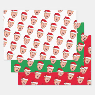 Hoja De Papel De Regalo Navidades DONALD TRUMP