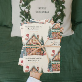 Hoja De Papel De Regalo Navidades escandinavos Magia