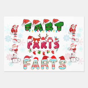 Hoja De Papel De Regalo Navidades Farts