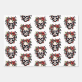 Hoja De Papel De Regalo Navidades góticos