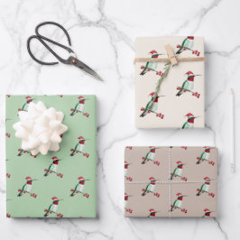 Hoja De Papel De Regalo Navidades Hummingbird Wrapping Pape