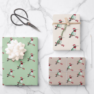 Hoja De Papel De Regalo Navidades Hummingbird Wrapping Pape