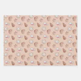 Hoja De Papel De Regalo Navidades Intercambio de cookies