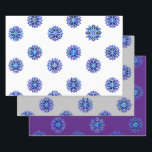 Hoja De Papel De Regalo Navidades irlandeses de copos de nieve Hanukkah da<br><div class="desc">Este precioso papel de envoltura de copo de nieve es perfecto para tus regalos de vacaciones, sin importar qué fiesta de invierno celebres. Las hojas de todos los copos de nieve con diferentes antecedentes son adecuadas para cualquier ocasión de invierno. Gracias por mirar; apreciamos su negocio en la Paws Charming...</div>