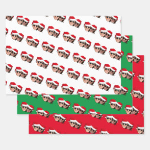 Hoja De Papel De Regalo Navidades Joe y Kamala