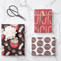 Navidades Peppermint Hot Cocoa Snowman
