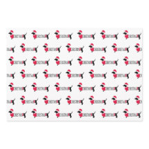 Navidades Perros Cute Gráfico Dachshunds Diversión