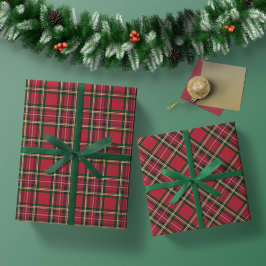 Hoja De Papel De Regalo Navidades rusos festejan Relieve metalizado dorado